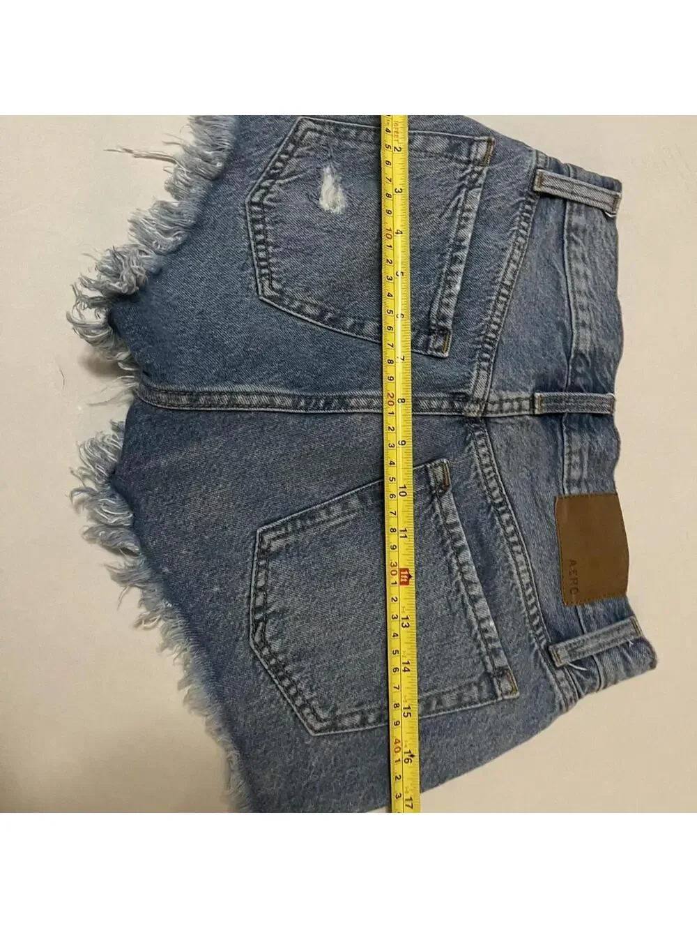 aeropostale denim mini shorts - Picture 3 of 8